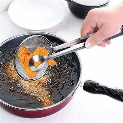 FLOSTRAIN Collapsible Strainer(Silver)