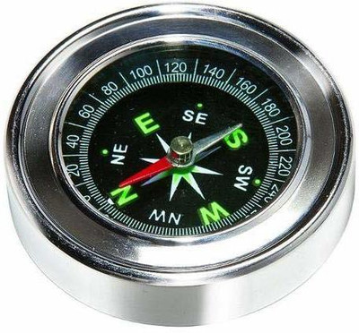 JSI STAINLESS STEEL DIRECTIONAL MAGNETIC COMPASS Compass(Silver)