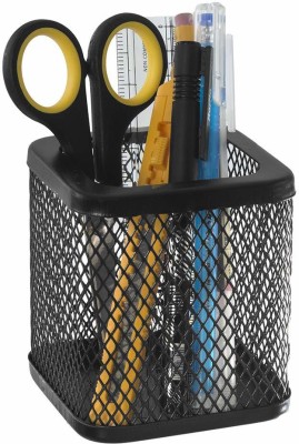 Kebica 1 Compartments METAL mesh PEN STAND(Black)