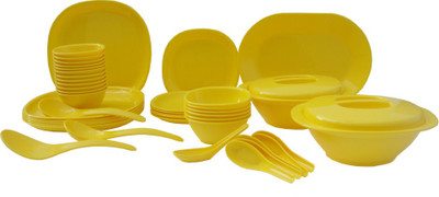 10% OFF on INCRIZMA Pack of 44 PP (Polypropylene) Dinner Set(Microwave Safe)