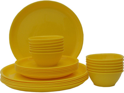 15% OFF on INCRIZMA Pack of 24 PP (Polypropylene) Dinner Set(Microwave Safe)