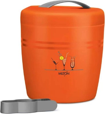 MILTON 1.4 L Plastic KPtt Ice Bucket(Orange)