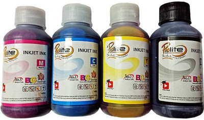 Prolite PROLITE BASED ON PRODOT. 100 Ml Ink Set Of (Magenta+Cyan+Yellow+Black) For Use In Deskjet/Inkjet Printers Of Leading Manufacturers. Tri-Color Ink Cartridge