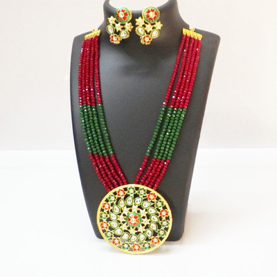 CARDINAL Alloy Gold-plated Multicolor Jewellery Set(Pack of 1)