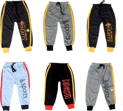 RJ GROUP OF COMPANY Track Pant For Boys & Girls(Multicolor, Pack of 6)