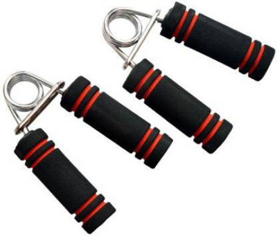 Astro Foam Wrist Muscle Finger Exercise Hand Grip (Multicolor) Hand Grip/Fitness Grip(Black, Red)
