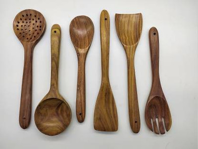 Smarts collection Wooden Pure Kitchen Cooking Spoon Set with Spatulas for Non-Stick Kitchen Utensil Cooking Set Non Scratch Natural Rose Wood Utensils for Cooking Wooden Pure Kitchen Cooking Spoon Set with Spatulas for Non-Stick Kitchen Utensil Cooking Set Non Scratch Natural Rose Wood Utensils for 