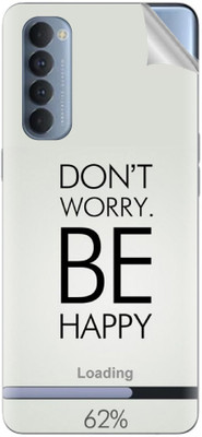 Snooky Oppo Reno4 pro Mobile Skin(Grey)