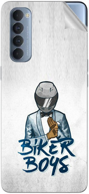 Snooky Oppo Reno4 pro Mobile Skin(Grey)