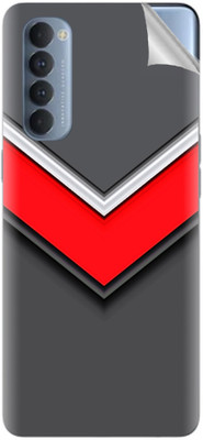 Snooky Oppo Reno4 pro Mobile Skin(Grey)