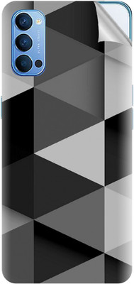 Snooky Oppo Reno4 5G Mobile Skin(Grey)