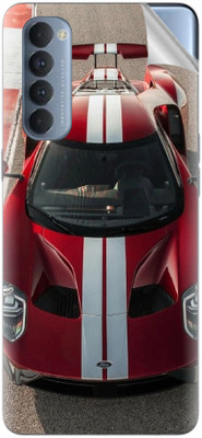 Snooky Oppo Reno4 pro Mobile Skin(Red)