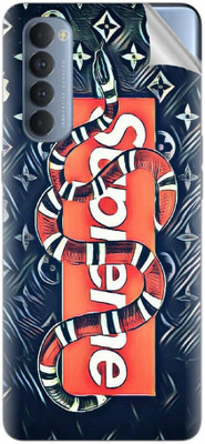 Snooky Oppo Reno4 pro Mobile Skin(Grey)