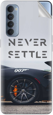 Snooky Oppo Reno4 pro Mobile Skin(Grey)