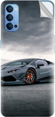 Snooky Oppo Reno4 Pro 5G Mobile Skin(Grey)