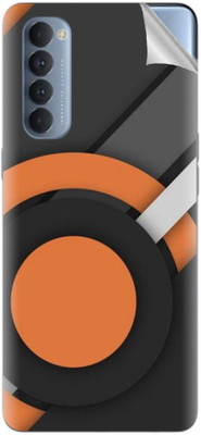Snooky Oppo Reno4 pro Mobile Skin(Grey)