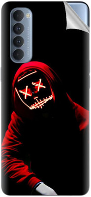 Snooky Oppo Reno4 pro Mobile Skin(Red)