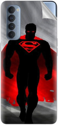 Snooky Oppo Reno4 pro Mobile Skin(Red)