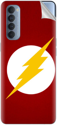 Snooky Oppo Reno4 pro Mobile Skin(Red)