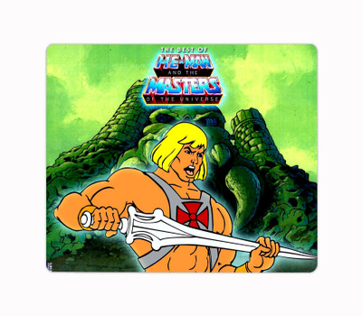 ARTBUG He-Man Cartoon Printed Premium Designer Mouse Pad for Computer/Laptop (22.5cm x 19cm) - C440 Non Slip Base Mousepad(Multicolor)