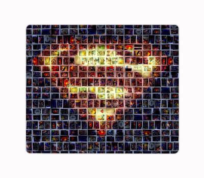 Ashvah Superman Cartoon Printed Premium Designer Mouse Pad for Computer/Laptop (22.5cm x 19cm) - C315 Non Slip Base Mousepad(Multicolor)