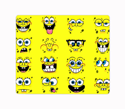 ARTBUG SpongeBob SquarePants Cartoon Printed Premium Designer Mouse Pad for Computer/Laptop (22.5cm x 19cm) - C379 Mousepad(Multicolor)