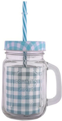 VNU Country Style Mason Jar Glass Mason Jar(470 ml)