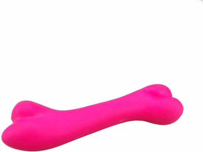 Emily Pets Dog Bone Bouncing Latex Material Squeaky Dog Toy Puppy Chew Rubber Plush Toy, Chew Toy, Bone, Rubber Toy, Soft Toy For Dog
