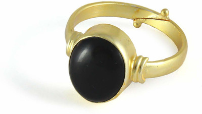 OM GYATRI Brass Gold Plated Ring