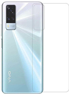 ISHANGEL Back Screen Guard for vivo y51 2020 Gorilla Hammer Proof, flexible fiber unbreakable Screen Protector, [Not a Tempered Glass](Pack of 1)