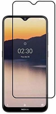 Bodoma Edge To Edge Tempered Glass for Nokia C20 Plus(Pack of 1)