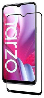 BRENZZ Edge To Edge Tempered Glass for Realme Narzo 50i(Pack of 1)