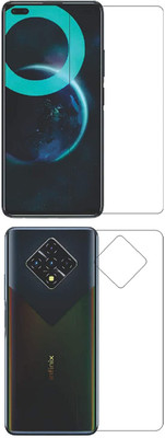 Firstkart Front and Back Tempered Glass for Infinix Zero 8i(Pack of 2)
