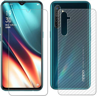 SOLIVAGANT Front and Back Tempered Glass for Oppo K5(Pack of 2)