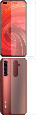 SOLIVAGANT Front and Back Tempered Glass for Realme X50 Pro(Pack of 2)