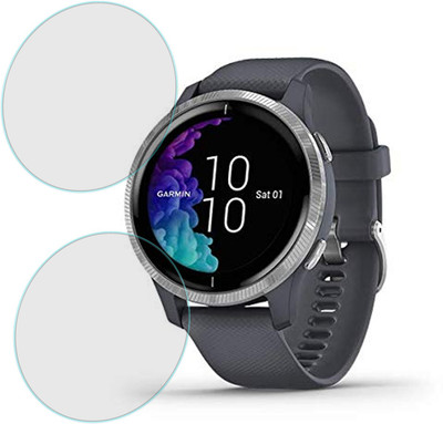 FCS Screen Guard for FCS 9h H Anti Shock Edge to Edge Coverage Smart Watch Screen Guard Flexible Watch Screen Protector for Garmin Venu | Pack of 2(Pack of 2)