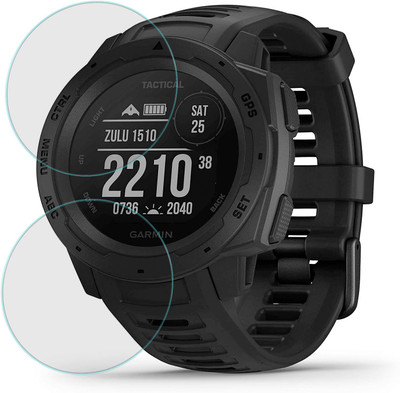 FCS Screen Guard for FCS 9h H Anti Shock Edge to Edge Coverage Smart Watch Screen Guard Flexible Watch Screen Protector for Garmin Instinct Tactical Graphite| Pack of 2(Pack of 2) FCS Screen Guard for FCS 9h H Anti Shock Edge to Edge Coverage Smart Watch Screen Guard Flexible Watch Screen Protector for Garmin Instinct Tactical Graphite| Pack of 2(Pack of 2)