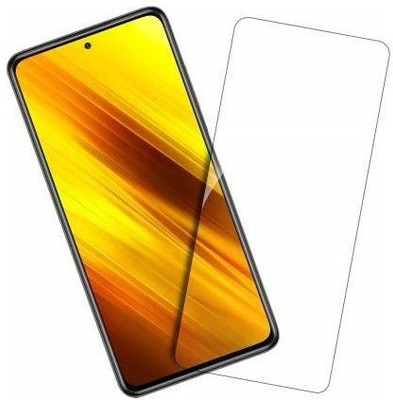 AKSHUD Tempered Glass Guard for POCO X3(Pack of 1)