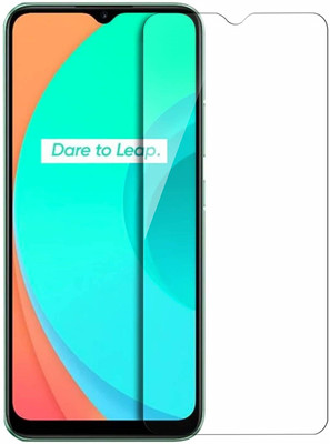 BRENZZ Tempered Glass Guard for Realme C11(Pack of 1)