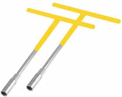 Karnawat 2Pcs Hex T-Socket Spanner 8mm & 10mm Set for Automobiles Repair Tools Kit Socket Set(Pack of 2)