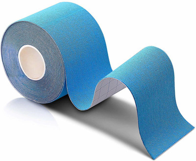 KedarKantha Kinesiology Tape, Breathable Athletic Sports Tape for Injury, Muscle Support, Kinesiology Tape(Blue)