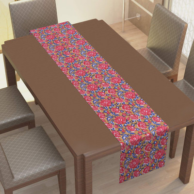 Texstylers Multicolor 152.4 cm Table Runner(Cotton)