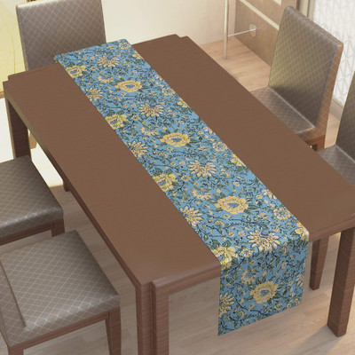 Texstylers Multicolor 152.4 cm Table Runner(Cotton)