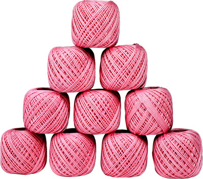coriox Light Pink Thread(50 m Pack of10)