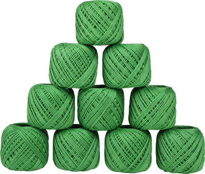 coriox Green Thread(55 m Pack of10)