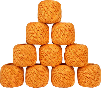 coriox Caldium yellow Thread(55 m Pack of10)