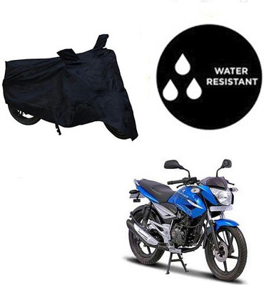 Atulit enterprises Waterproof Two Wheeler Cover for Bajaj(XCD 125cc, Black)