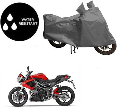 dashark Waterproof Two Wheeler Cover for DSK Benelli(TNT R, Grey)