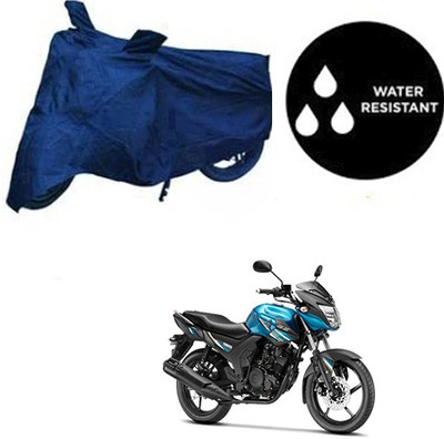 RPSENTTERPR Waterproof Two Wheeler Cover for Yamaha(SZ-RR, Blue)