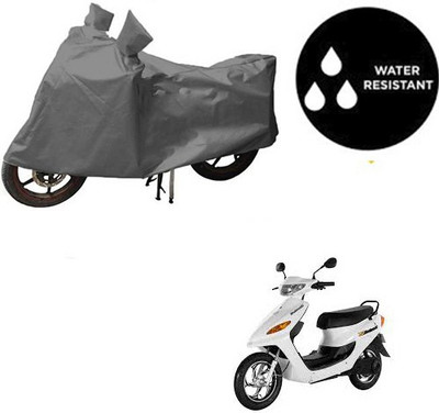 RPSENTTERPR Waterproof Two Wheeler Cover for Indus(Yo Electron, Grey)